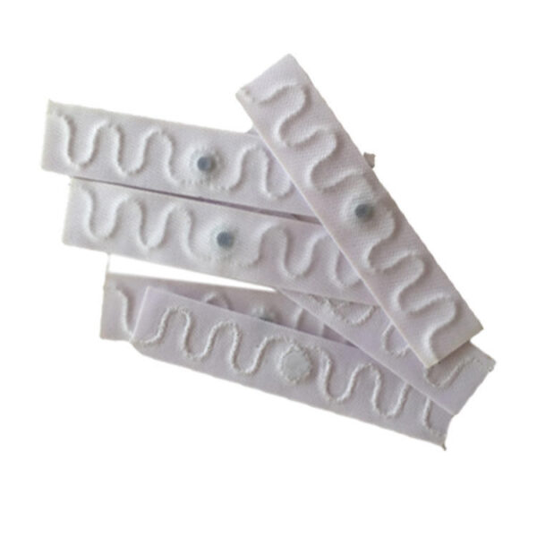 Soft Textile RFID Laundry Tag for Garment ID